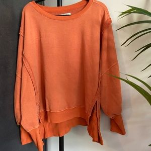 Never worn oversized free people sweatshirt/tunic